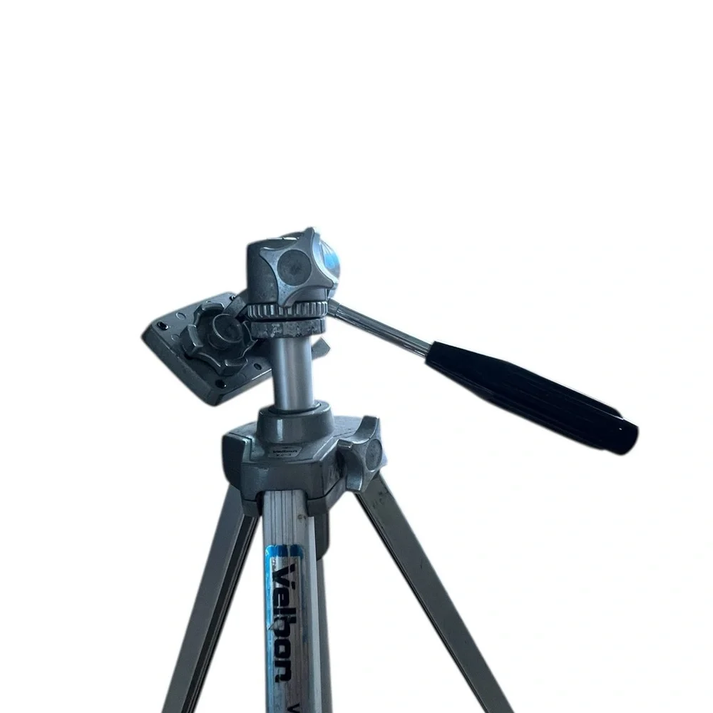 Velbon VE-3 camera tripod.